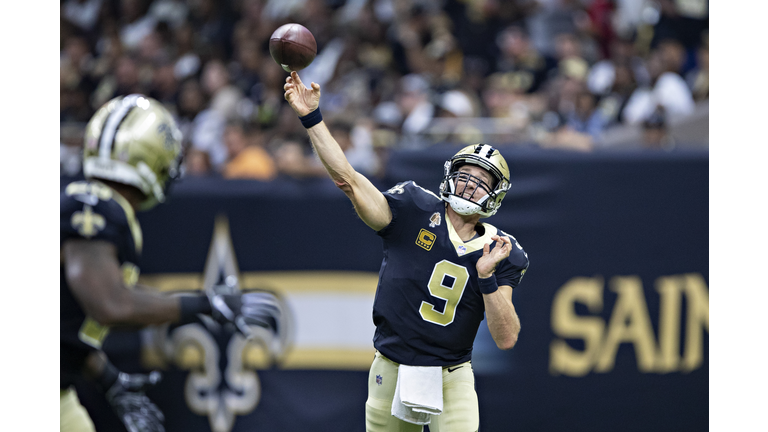 Saints Drew Brees Getty Images