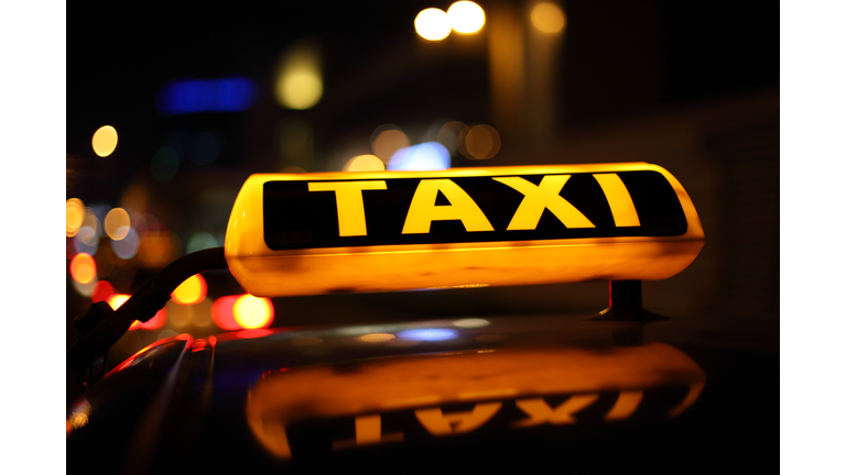 Taxi Sign Getty RF