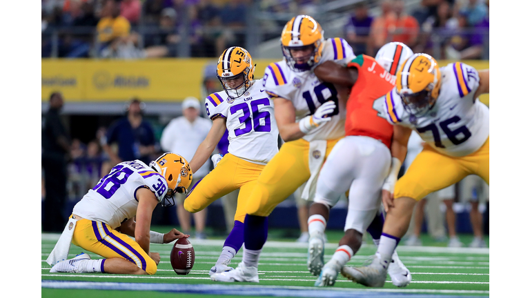 LSU Cole Tracy Getty images