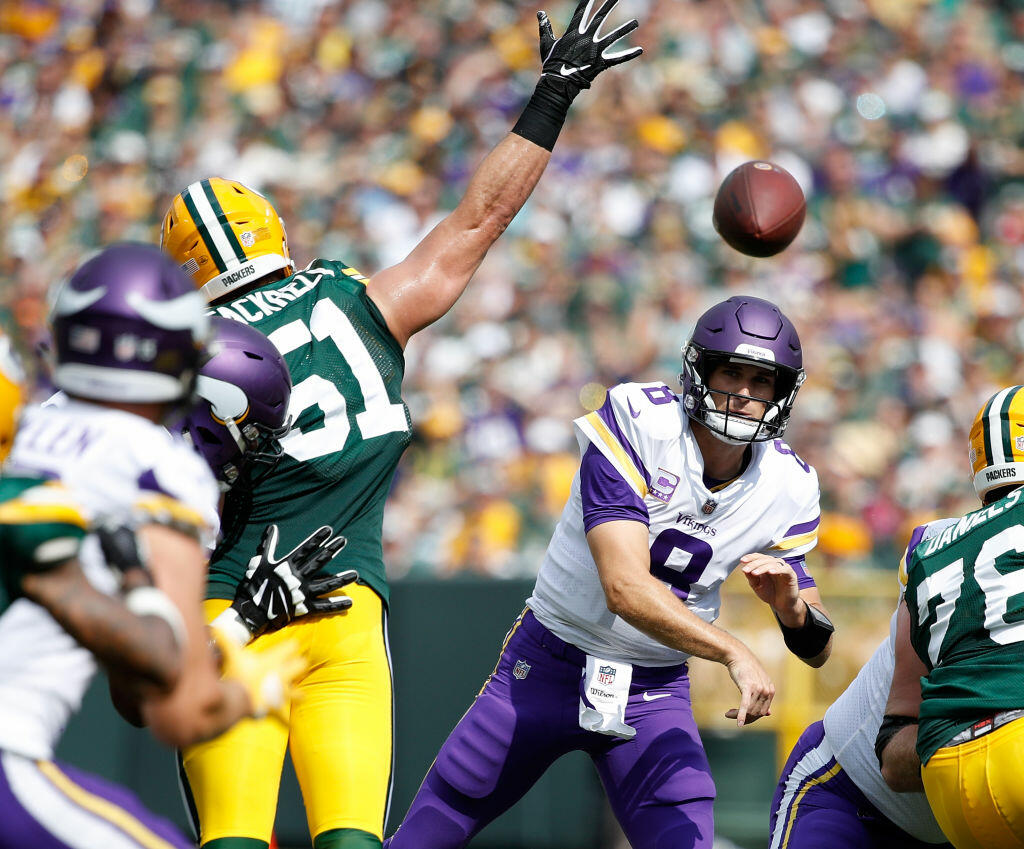 The Vikings might have tied, but Kirk Cousins WON BIG on Sunday at GB  - Thumbnail Image