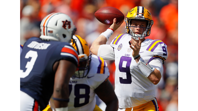 LSU Joe Burrow Getty Images