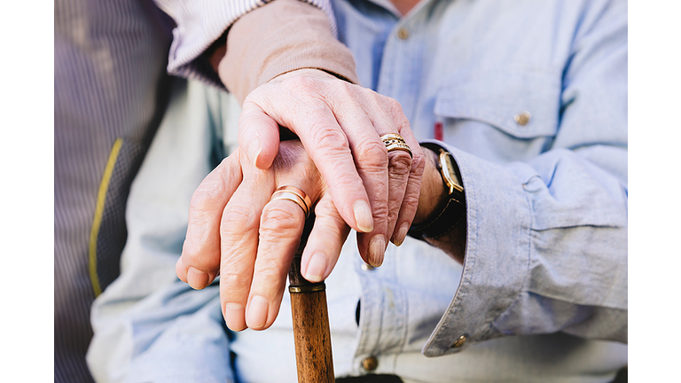 Older Couple Hands