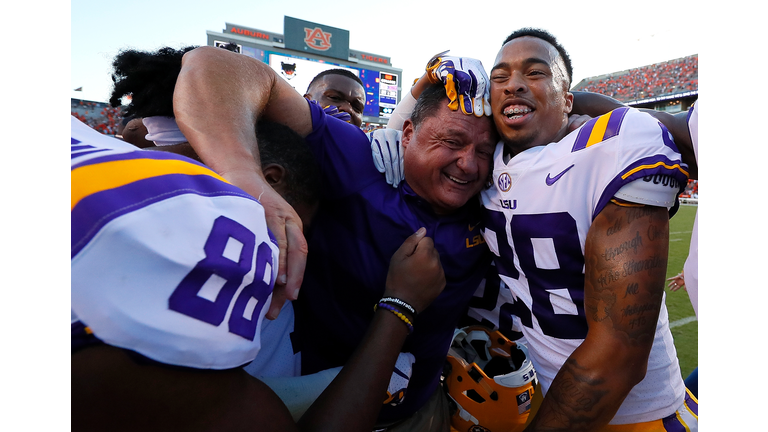 LSU Football Ed Orgeron Getty Images