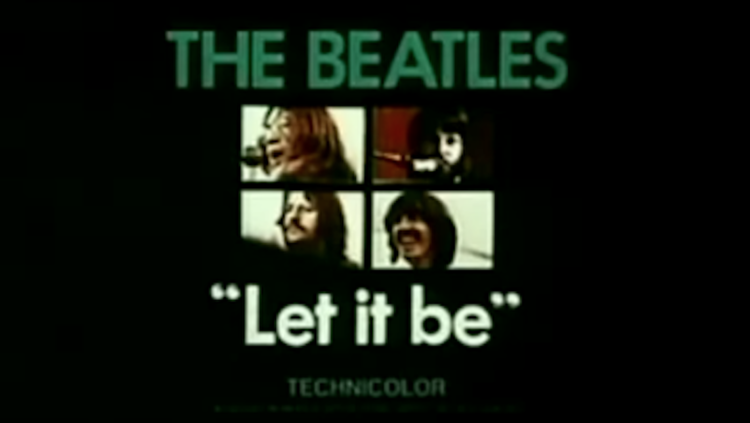 let it be the beatles