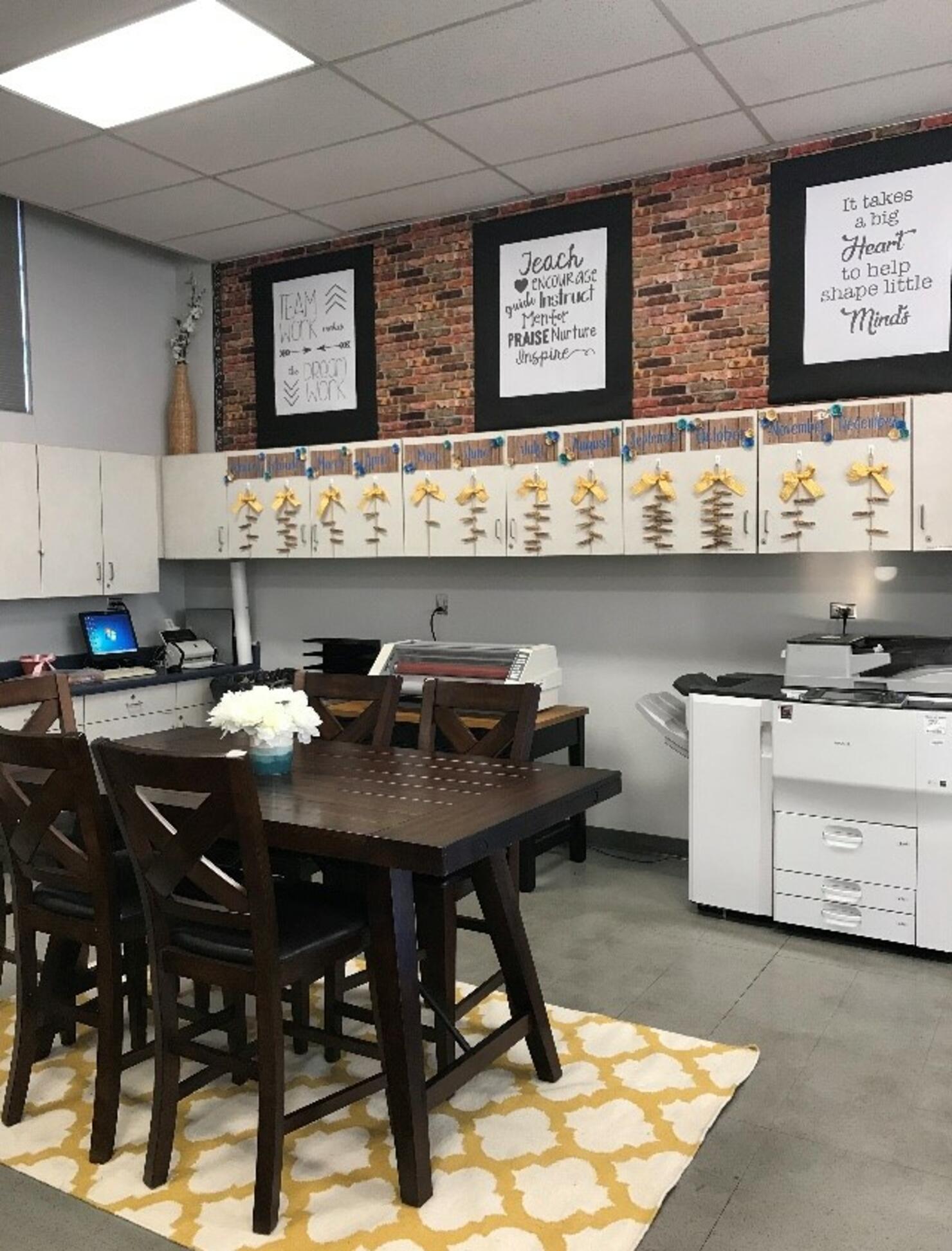 Ramona Elementary School - Teachers' Lounge Makeover 2017