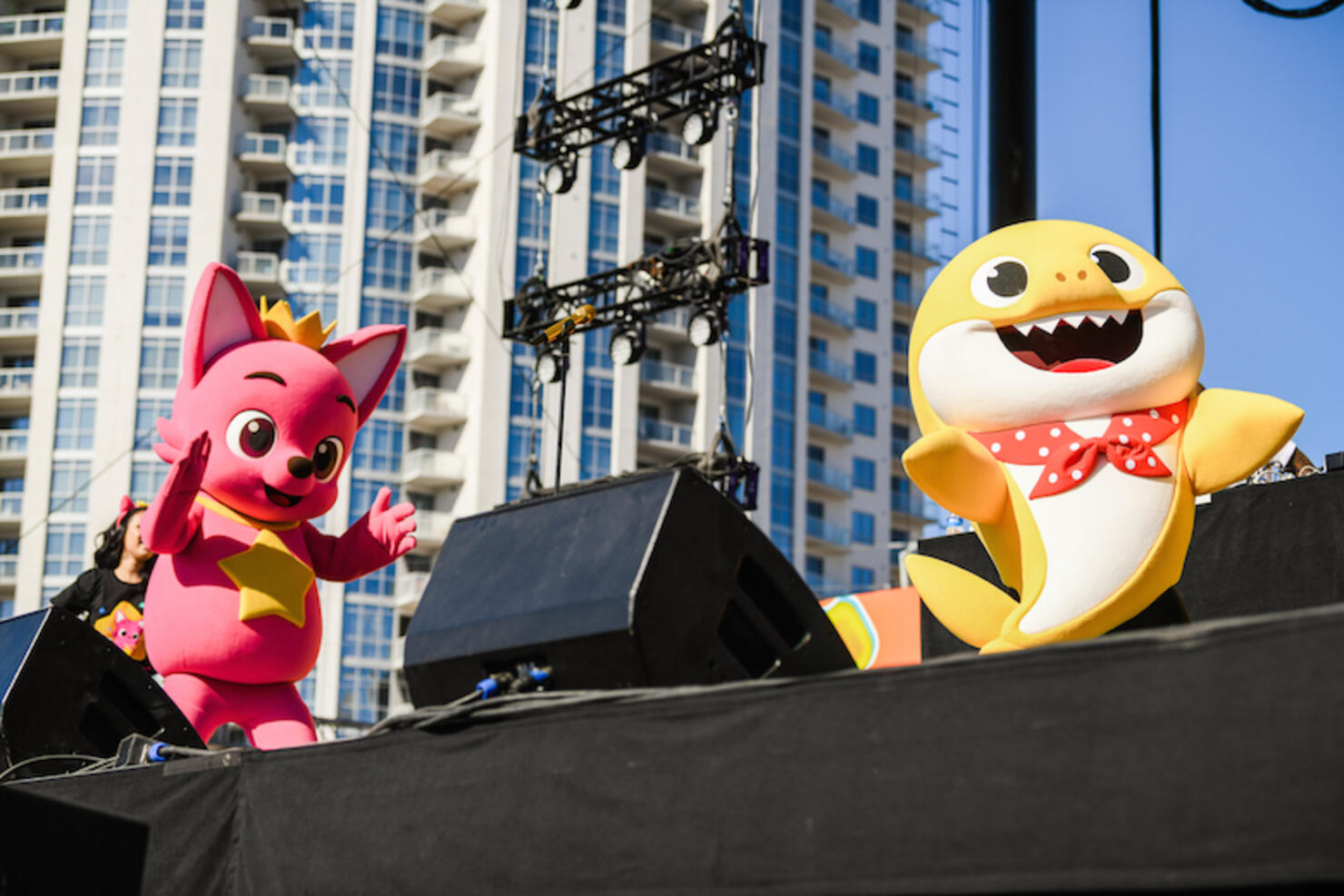 Baby Shark Performs at 2018 Daytime Village at the iHeartRadio Music Festival