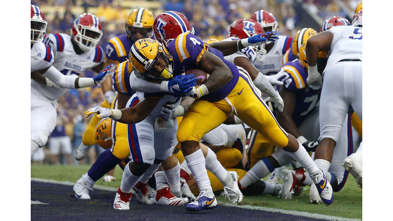 LSU Nick Brossette Getty Images