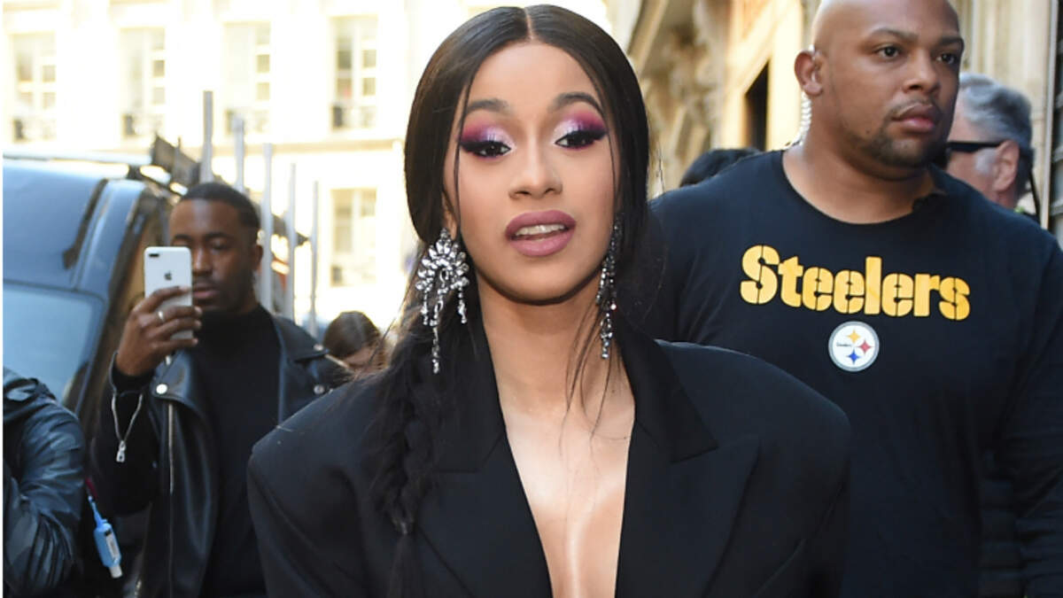 Cardi B Uses Duct Tape To Lift Her Post-Baby Boobs