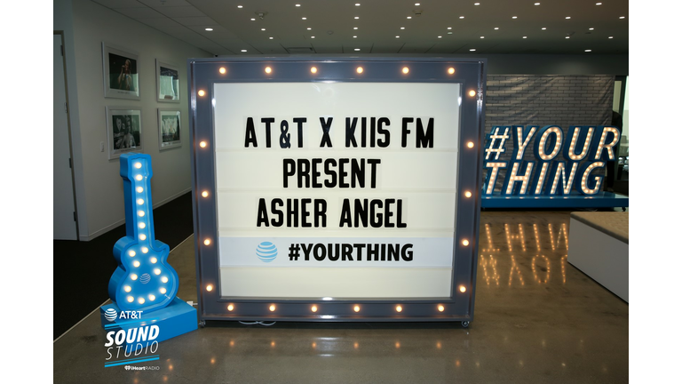 Asher Angel In KIIS FM's AT&T Sound Studio