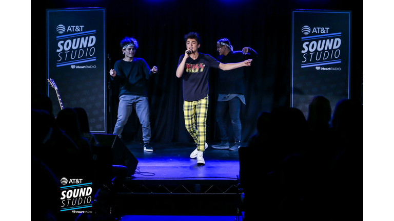 Asher Angel In KIIS FM's AT&T Sound Studio