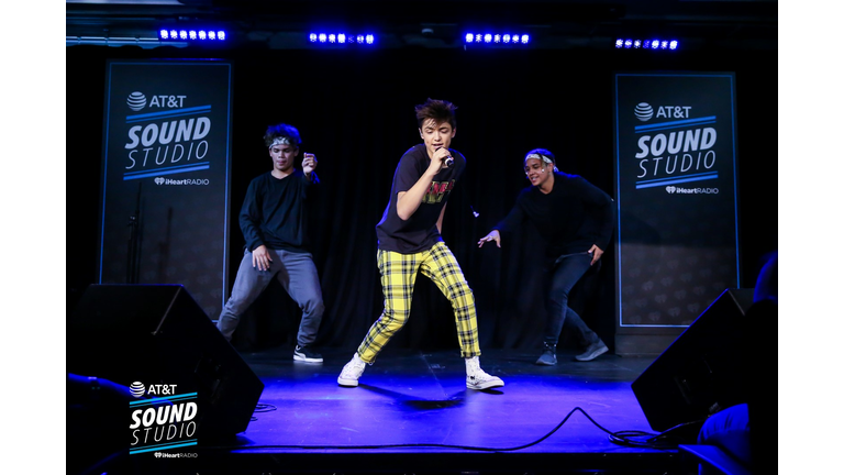 Asher Angel In KIIS FM's AT&T Sound Studio