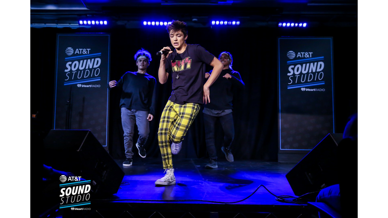 Asher Angel In KIIS FM's AT&T Sound Studio