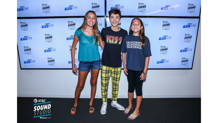 Asher Angel In KIIS FM's AT&T Sound Studio