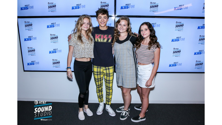Asher Angel In KIIS FM's AT&T Sound Studio