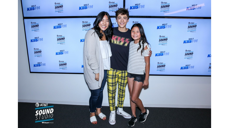 Asher Angel In KIIS FM's AT&T Sound Studio