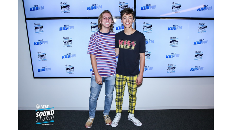 Asher Angel In KIIS FM's AT&T Sound Studio