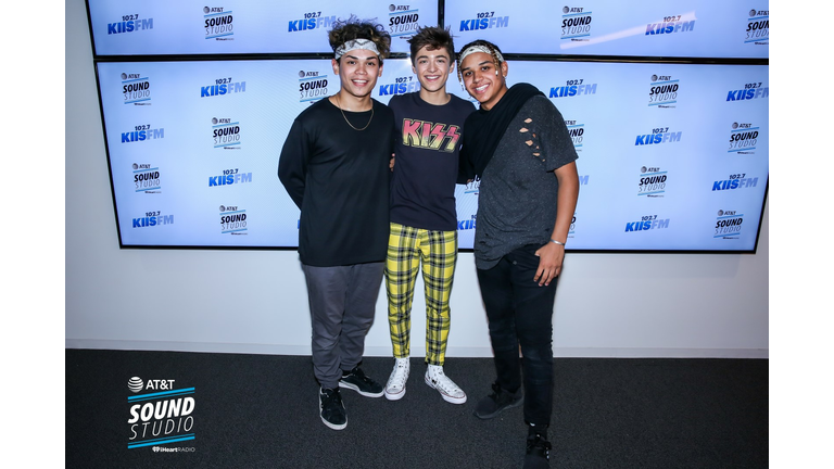Asher Angel In KIIS FM's AT&T Sound Studio