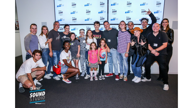 Asher Angel In KIIS FM's AT&T Sound Studio