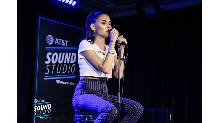 Madison Beer In KIIS FM's AT&T Sound Studio