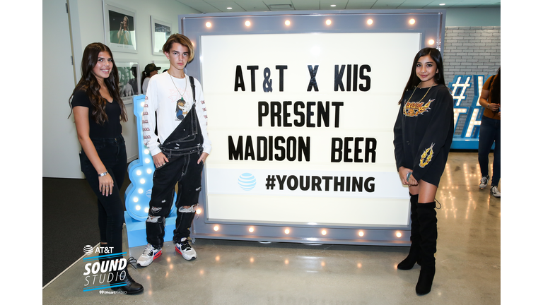 Madison Beer In KIIS FM's AT&T Sound Studio