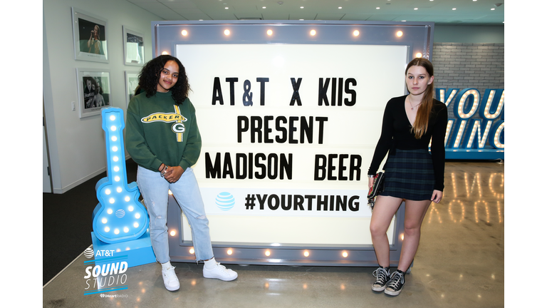 Madison Beer In KIIS FM's AT&T Sound Studio