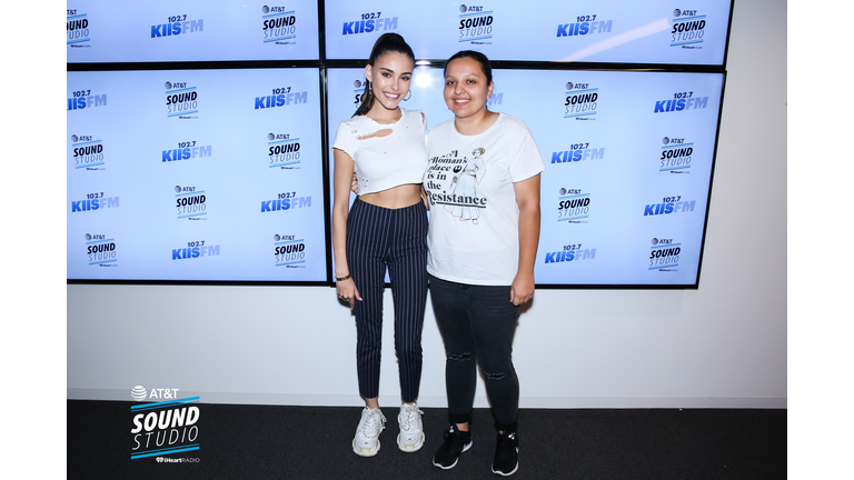 Madison Beer In KIIS FM's AT&T Sound Studio