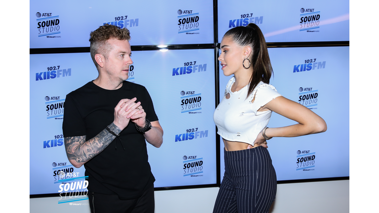 Madison Beer In KIIS FM's AT&T Sound Studio