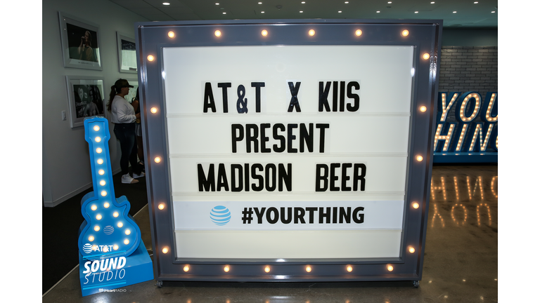 Madison Beer In KIIS FM's AT&T Sound Studio