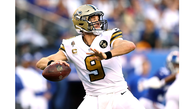 Saints Drew Brees Getty Images