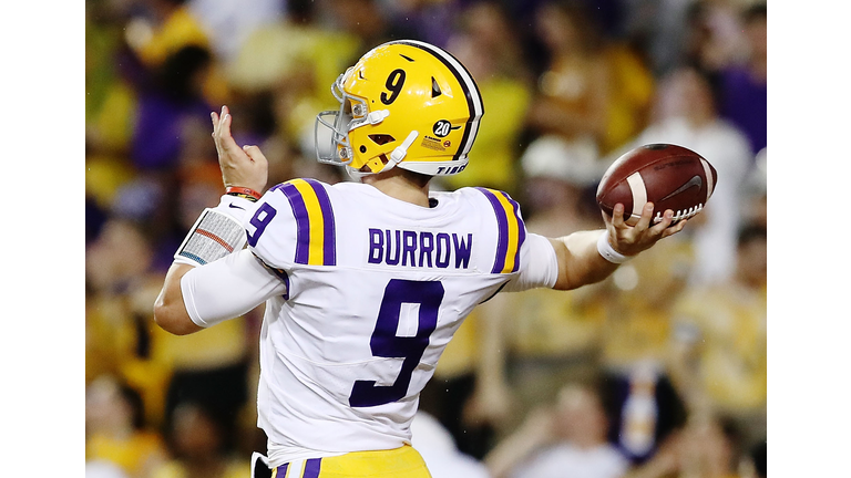 LSU Joe Burrow Getty Images