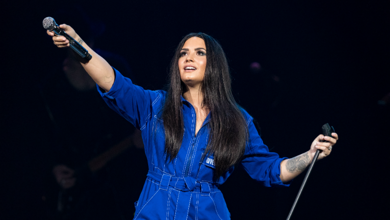 Demi Lovato's New Tattoo Honors Her Late Dog With Wilmer Valderrama - Thumbnail Image