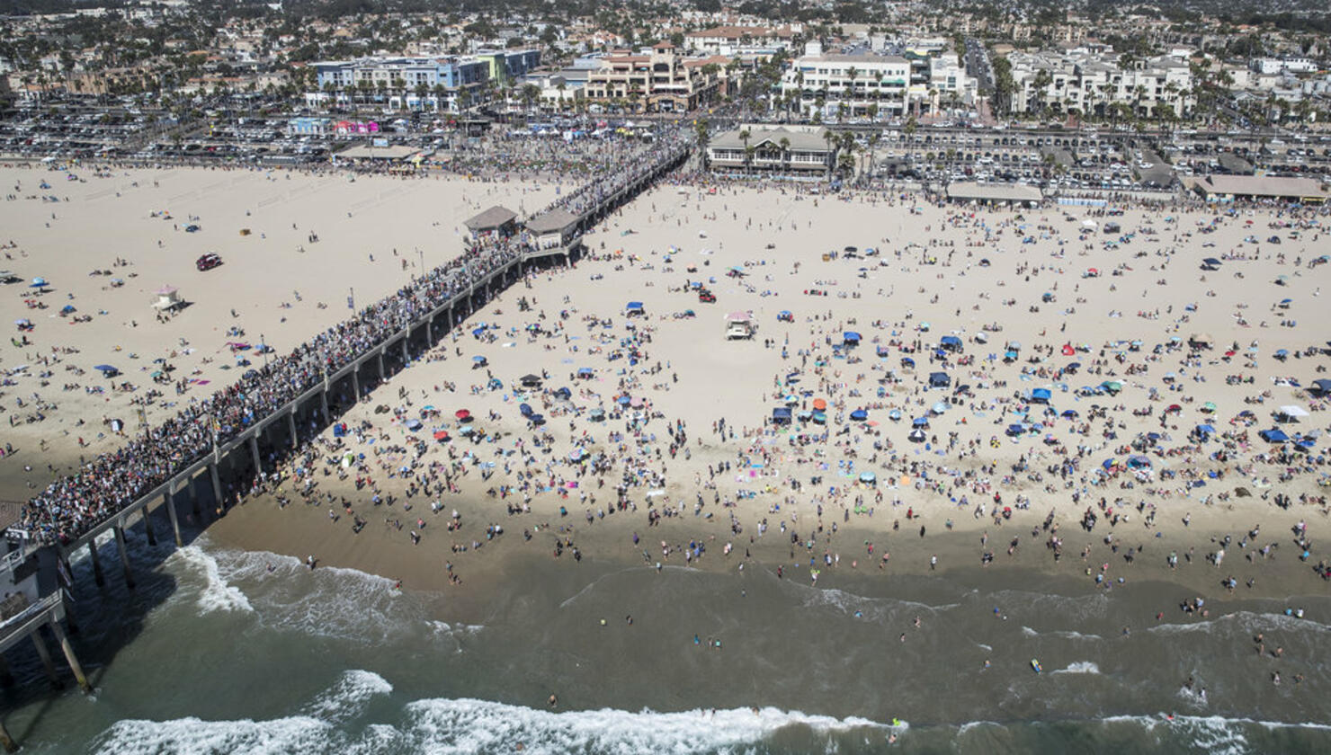 Great Pacific Airshow in Huntington Beach