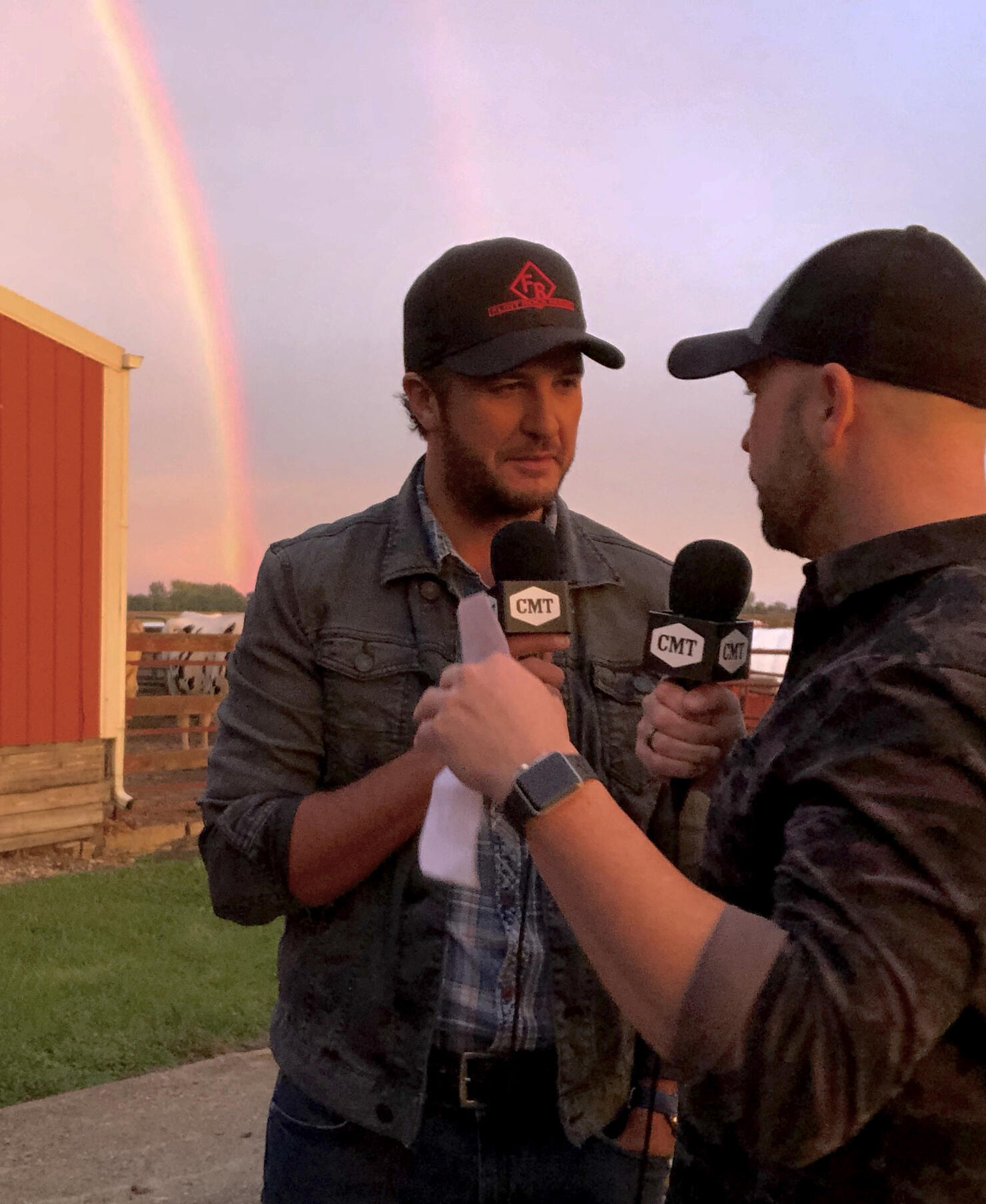 Luke Bryan and Cody Alan