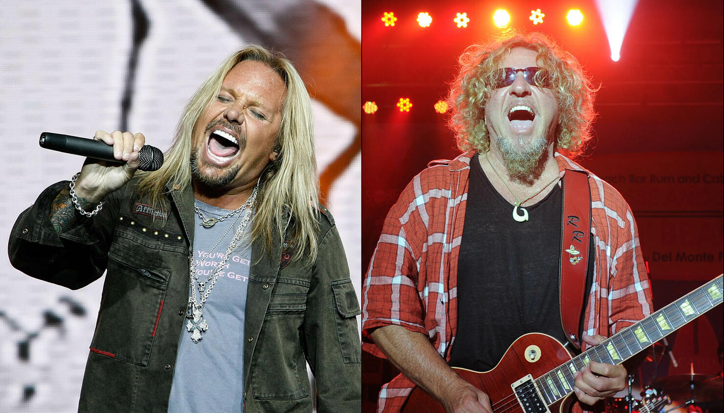 Watch Vince Neil Sing "Girls, Girls, Girls" With Sammy Hagar