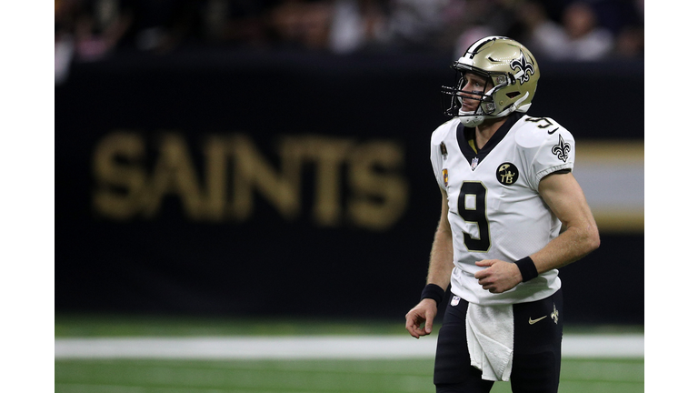 Saints Drew Brees Getty Images