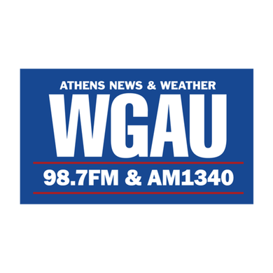 98.7 FM & AM 1340 WGAU logo