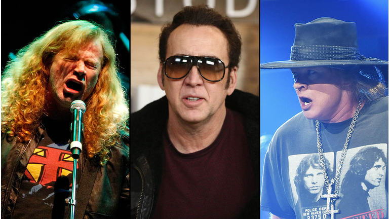 Nic Cage Says His 'Molly' Character Was Inspired by Axl Rose, Dave Mustaine