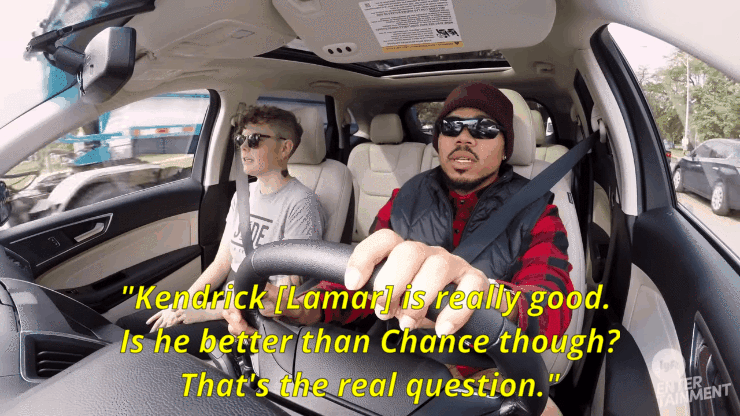 Chance The Rapper goes undercover as Lyft driver