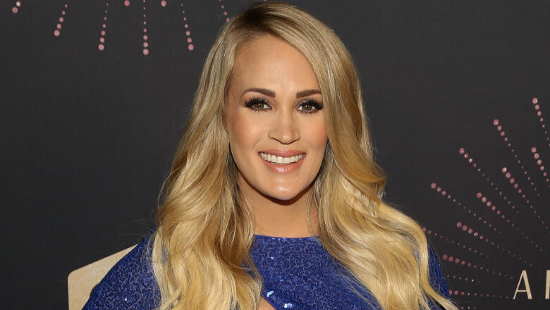 Did Carrie Underwood Just Reveal The Sex Of Her Baby On The Red Carpet ...