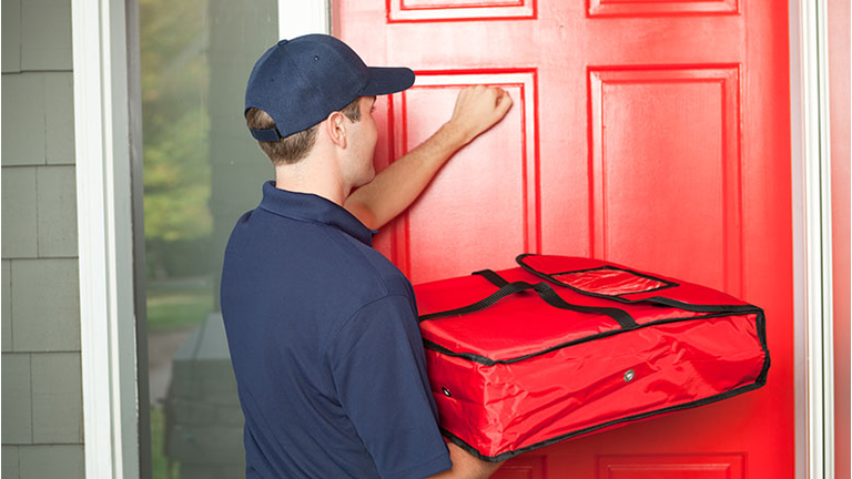 pizza delivery guy