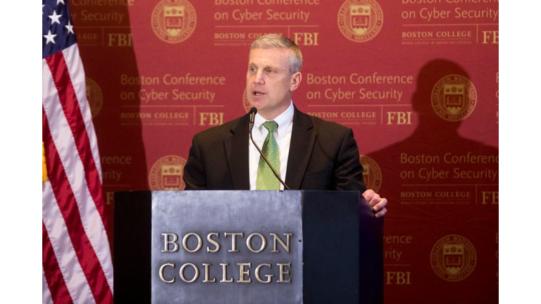 BOSTON, MA - MARCH 06: Harold H. Shaw, FBI special agent in charge of the Boston division, speaks on the threats of state-sponsored digital warfare at Boston College on March 6, 2018 in Boston, Massachusetts. FBI Director Christopher Wray was the keynote speaker at the Boston Conference on Cyber Security on the BC campus. (Photo by Scott Eisen/Getty Image