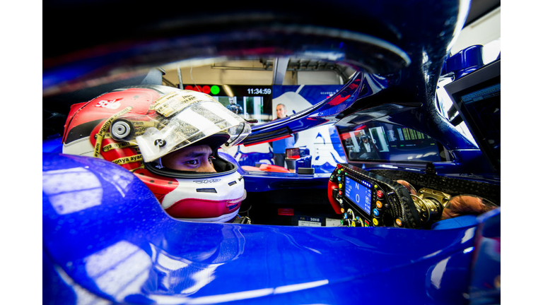 Sean Gelael of Scuderia Toro Rosso and Indonesia