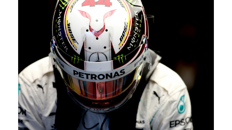 Lewis Hamilton of Great Britain and Mercedes GP 