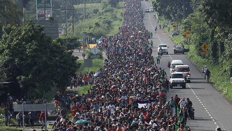 Migrant Caravan Grows As It Approaches U.S. Border | 650 KENI