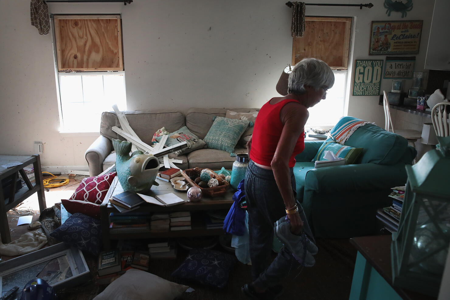 Luke Bryan’s Mom Sifts Through Rubble From Hurricane Michael | iHeart