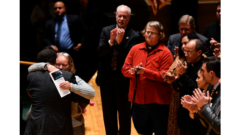 Vigil Held at Soldiers and Sailors Memorial