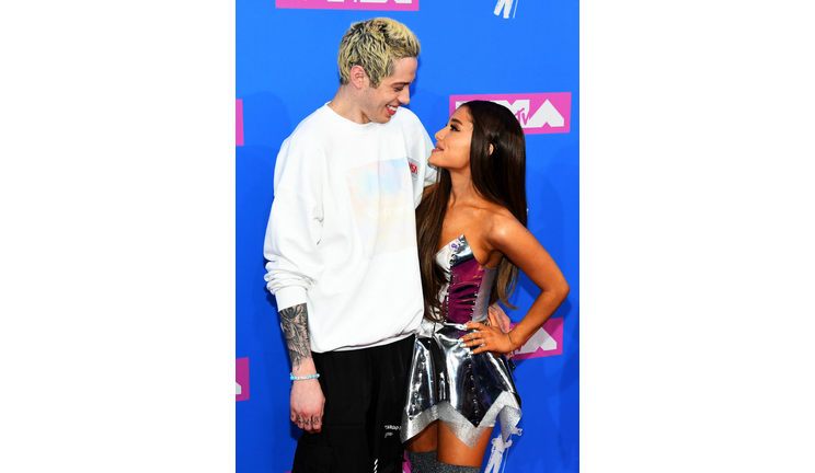 Ariana Grande and Pete Davidson