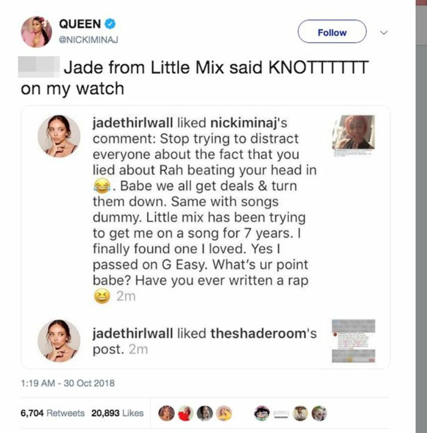 Little Mix Defend Nicki Minaj After Cardi B Claims She Was