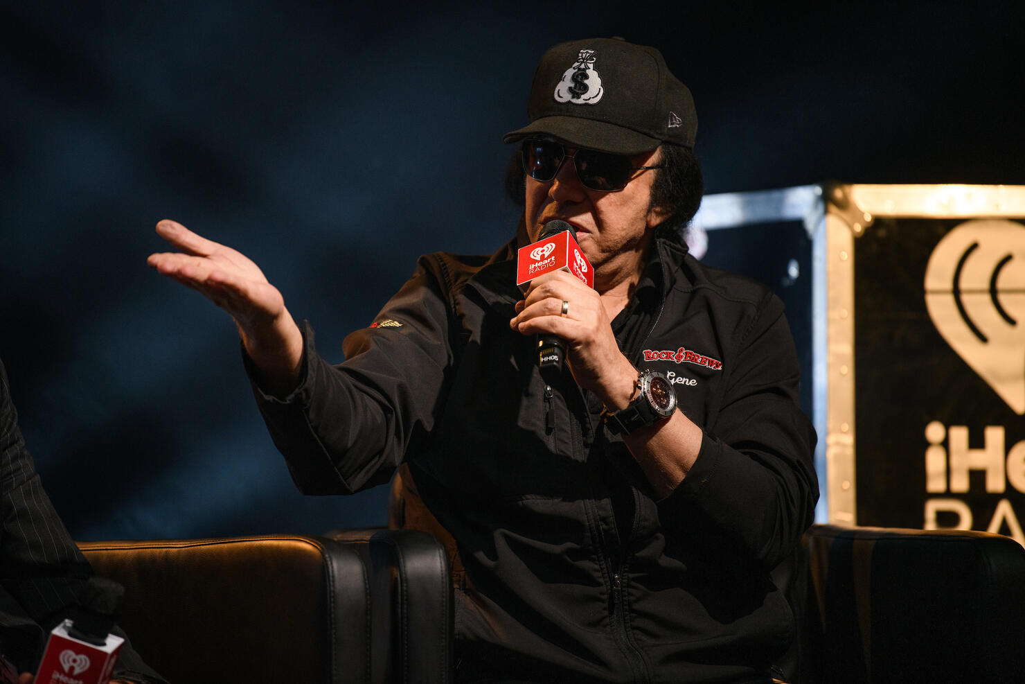 Kiss bassist Gene Simmons. (Photo credit: Chris Owyoung for iHeartRadio)