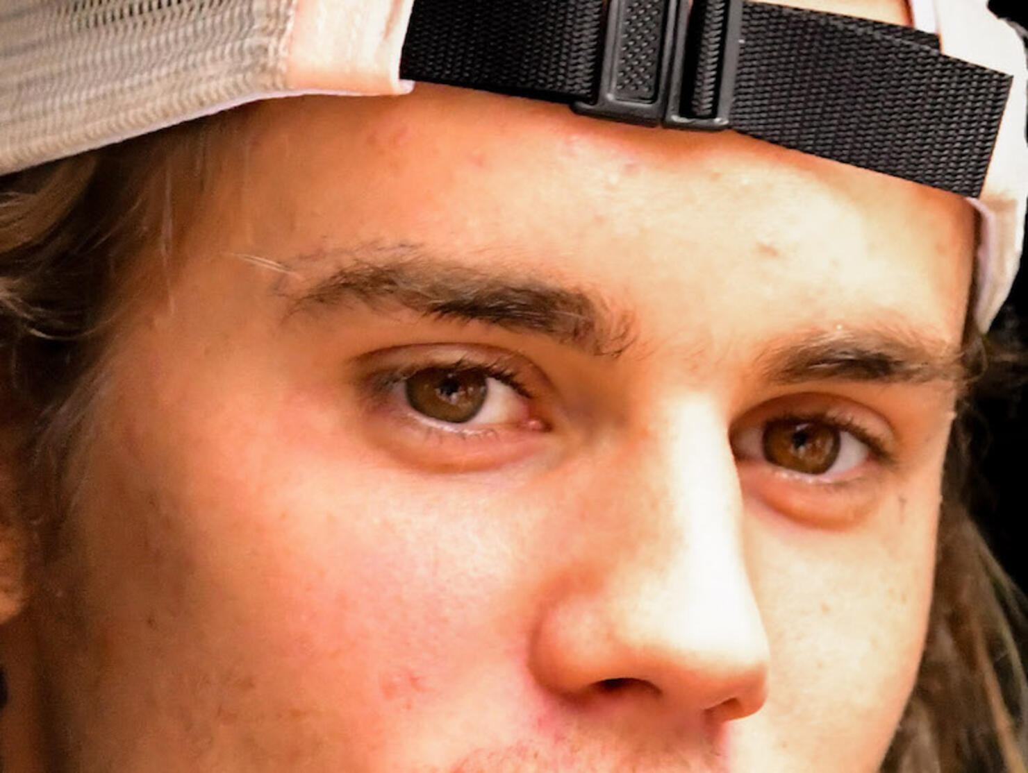 justin bieber hailey baldwin face tattoo close up